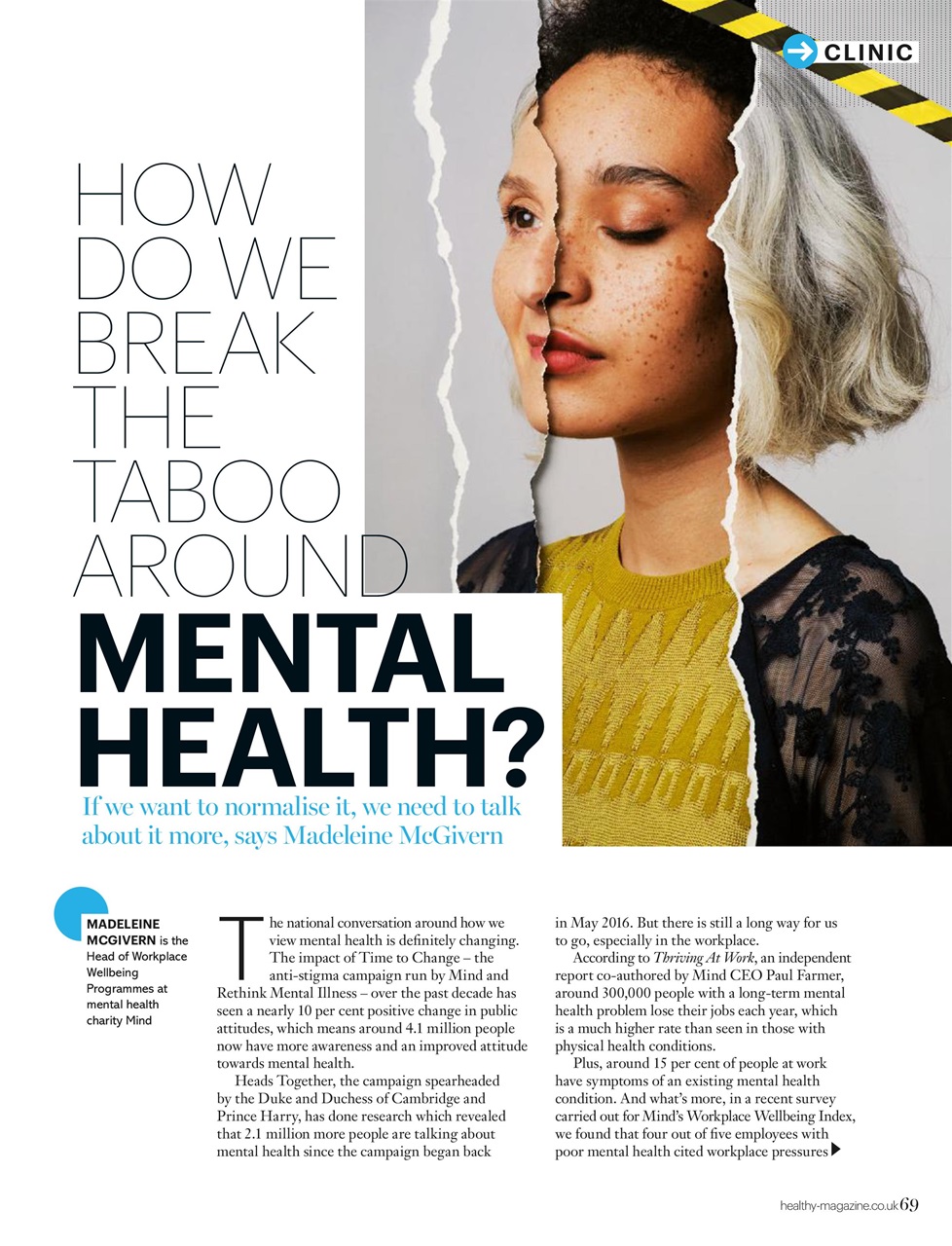 Healthy Magazine Preview Pages