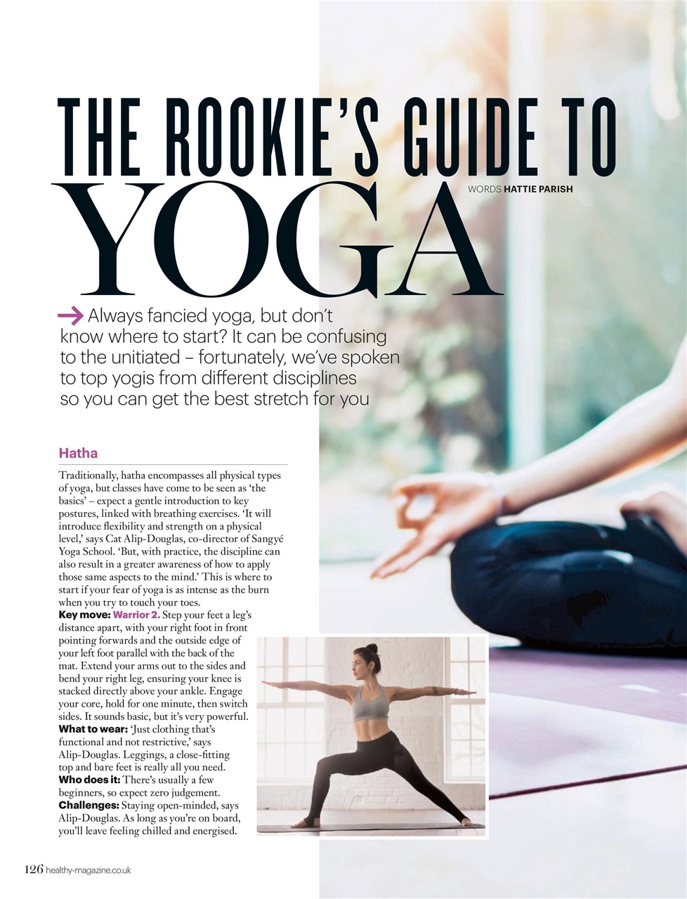 Healthy Magazine Preview Pages