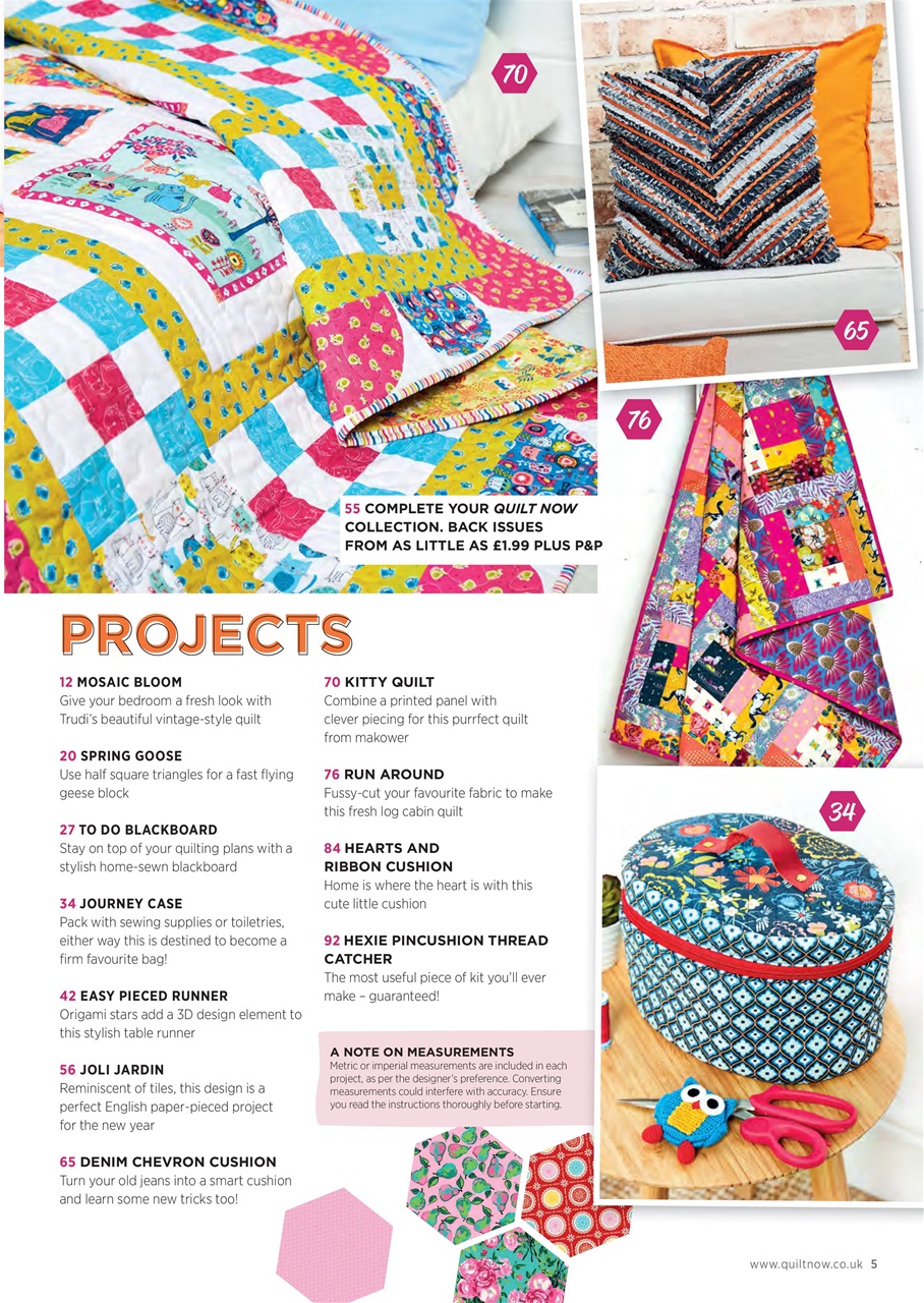 Quilt Now Preview Pages