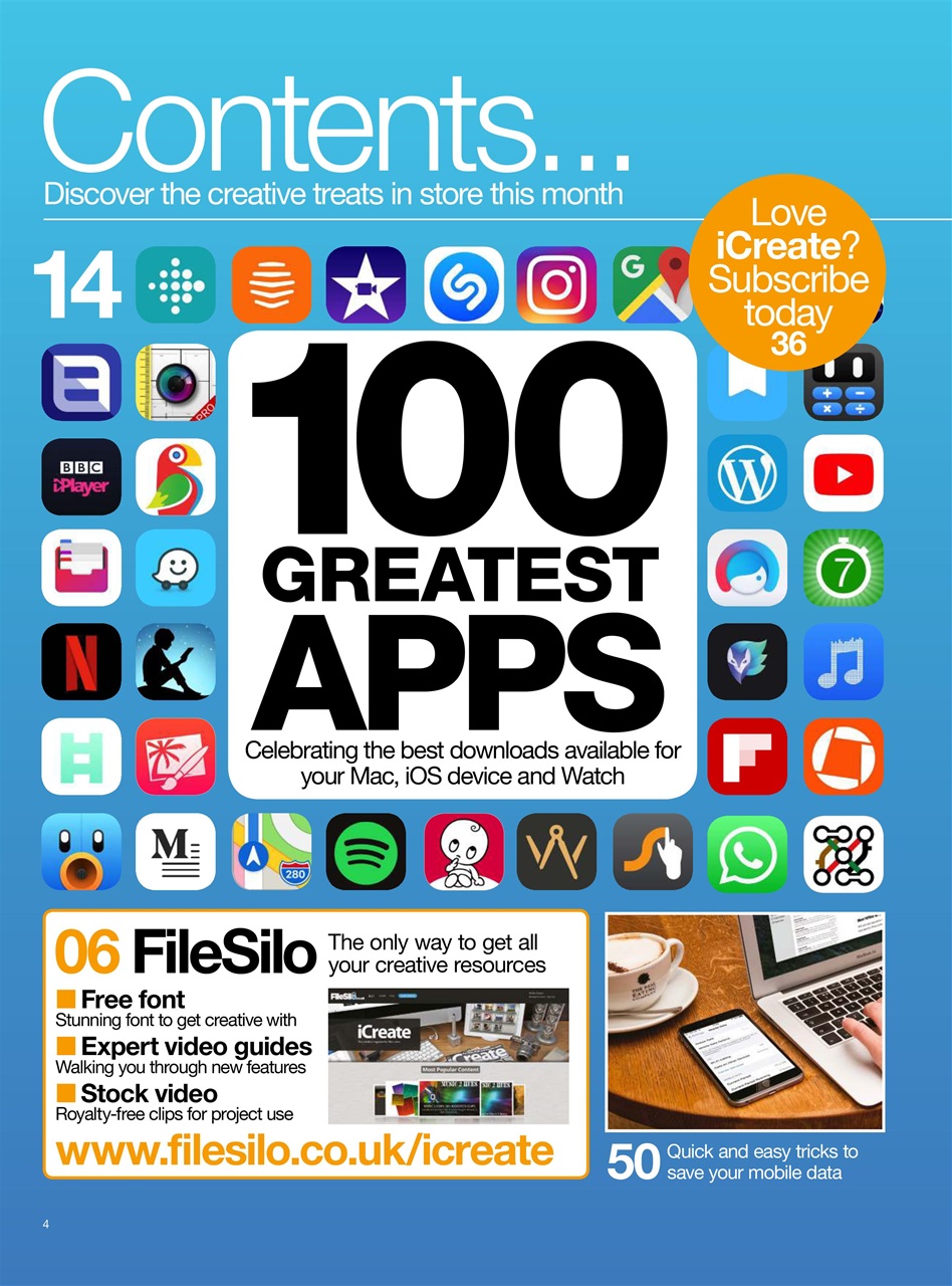 iCreate Preview Pages