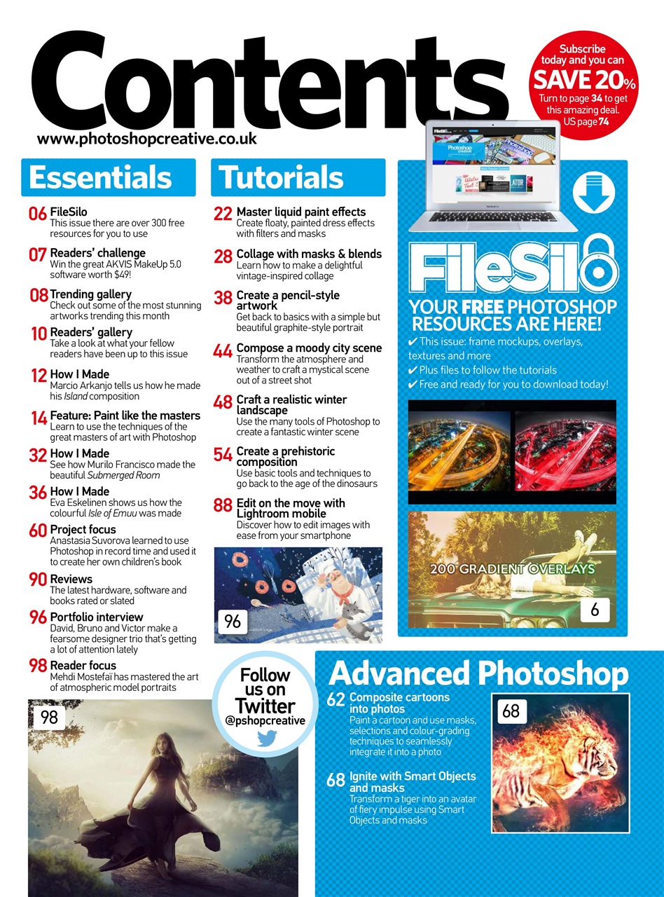 Photoshop Creative Preview Pages