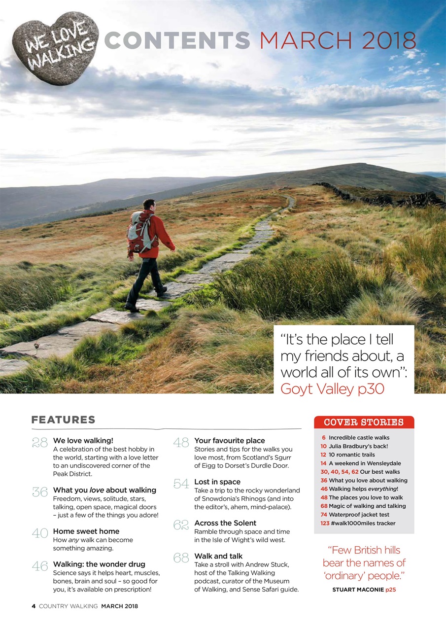 Country Walking Preview Pages