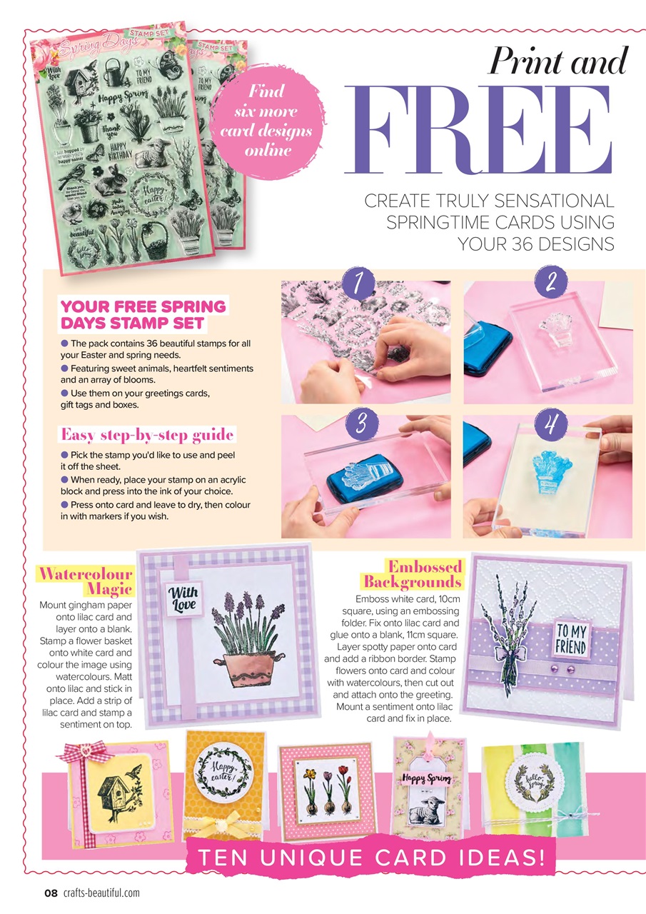 Crafts Beautiful Preview Pages