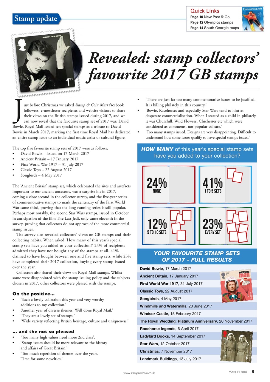 Stamp Collector Preview Pages