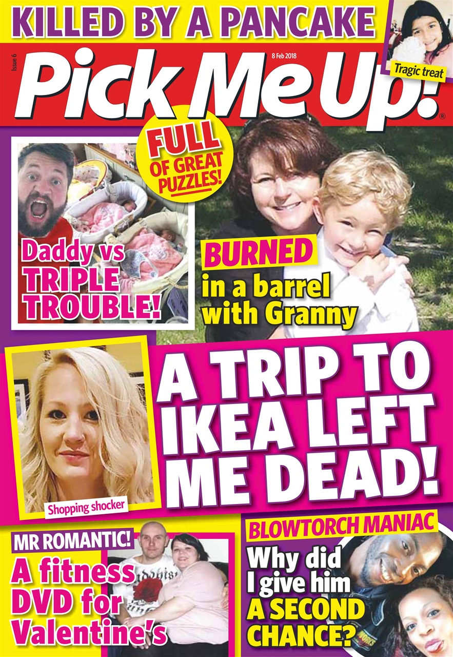 Pick Me Up Preview Pages