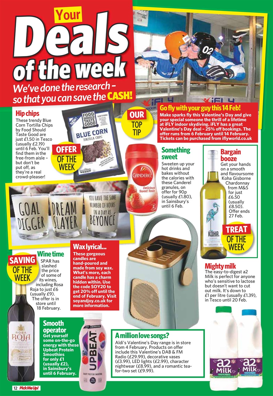 Pick Me Up Preview Pages