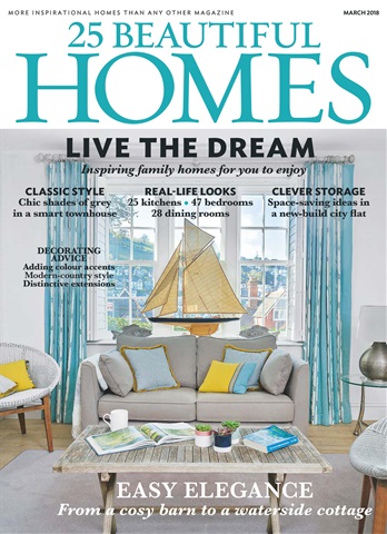 25 Beautiful Homes issue March 2018