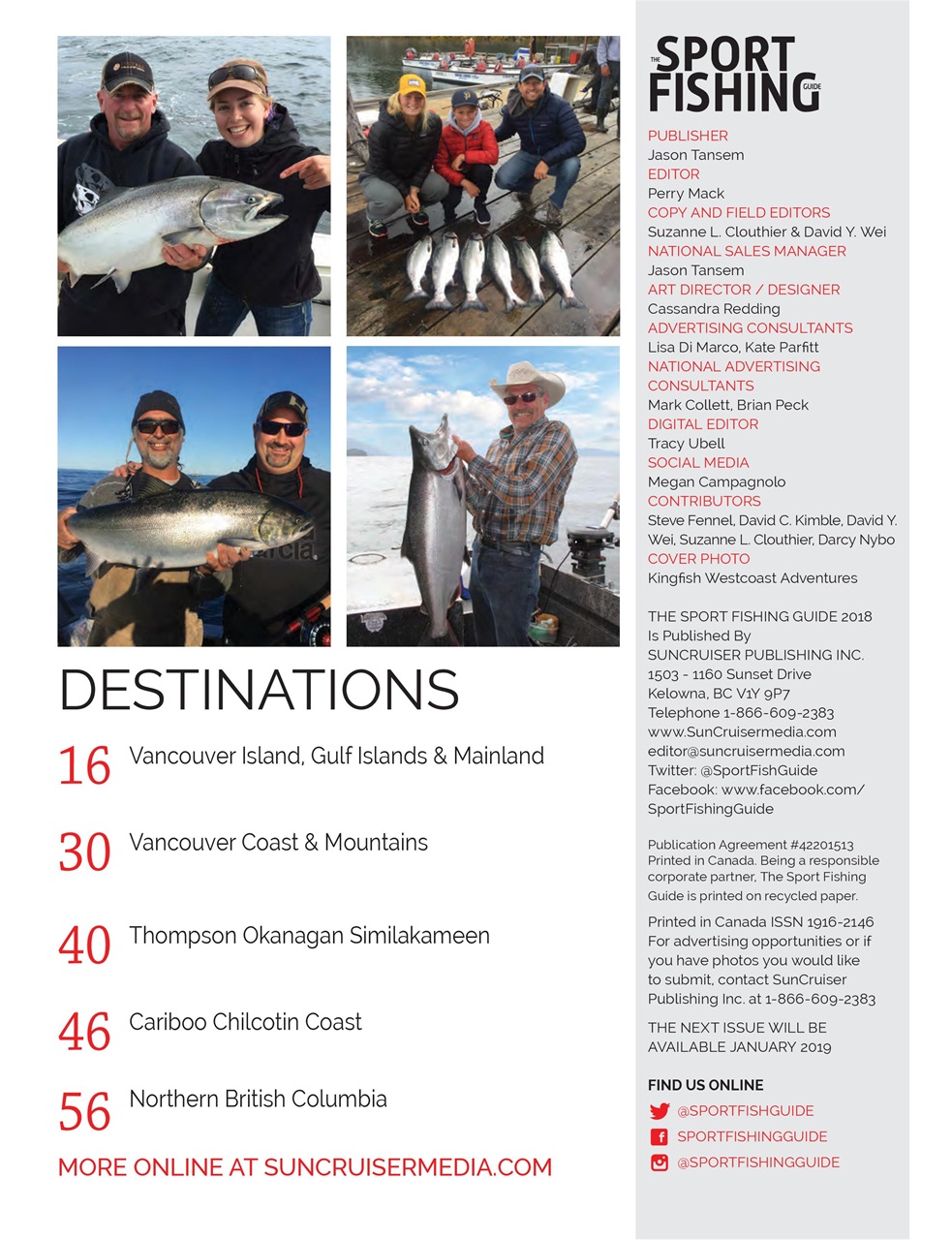 Sport Fishing Guides Preview Pages