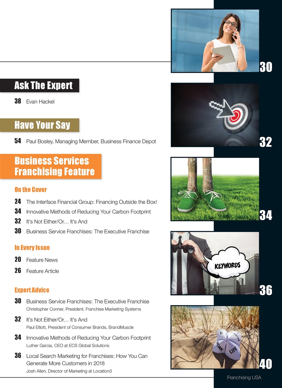 Franchising USA Preview Pages