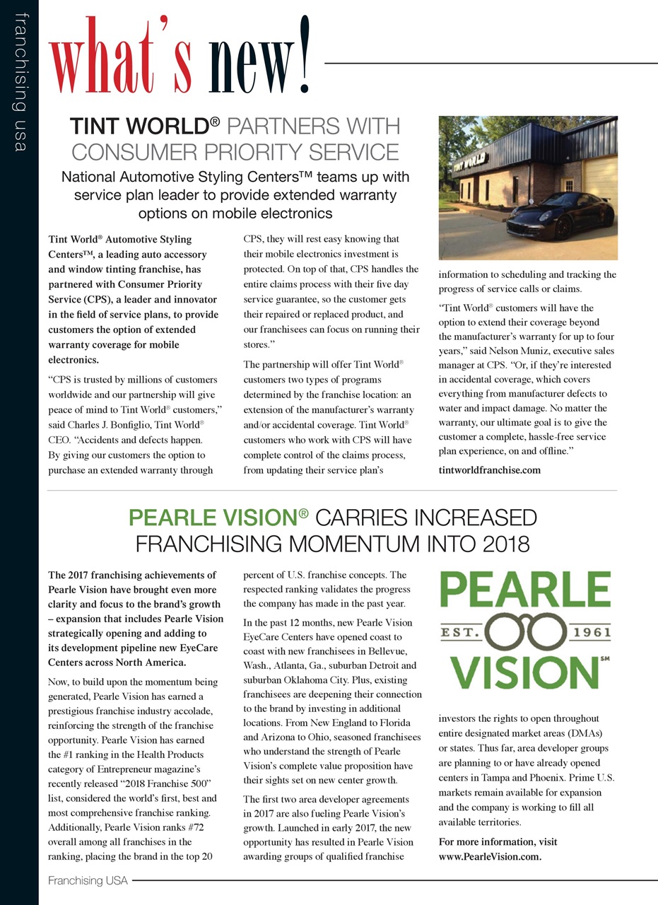 Franchising USA Preview Pages