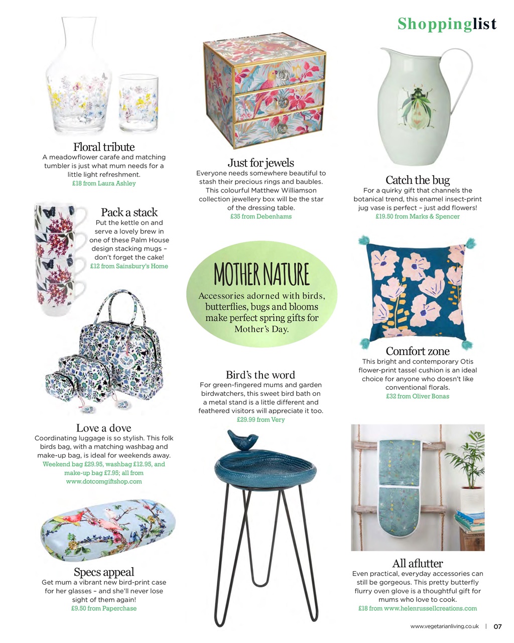Vegetarian Living Preview Pages