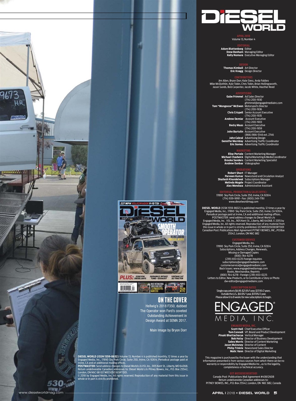 Diesel World Preview Pages