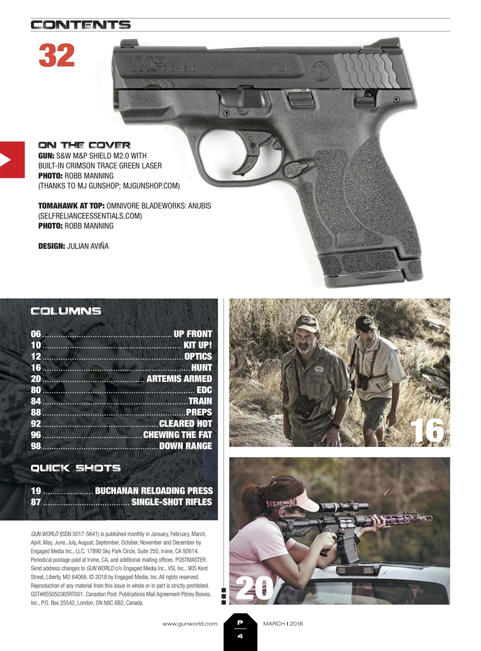 Gun World Preview Pages