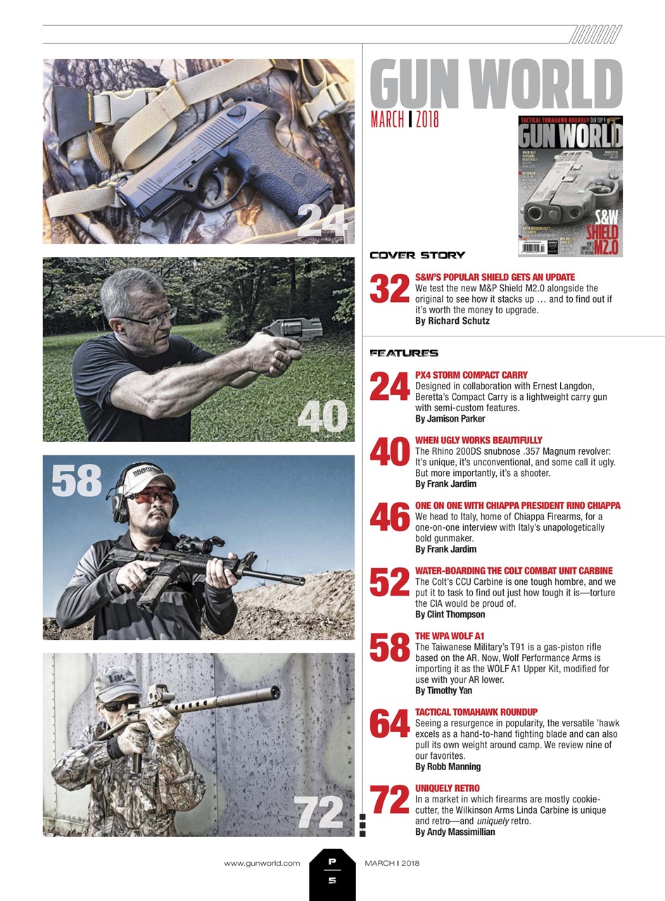 Gun World Preview Pages