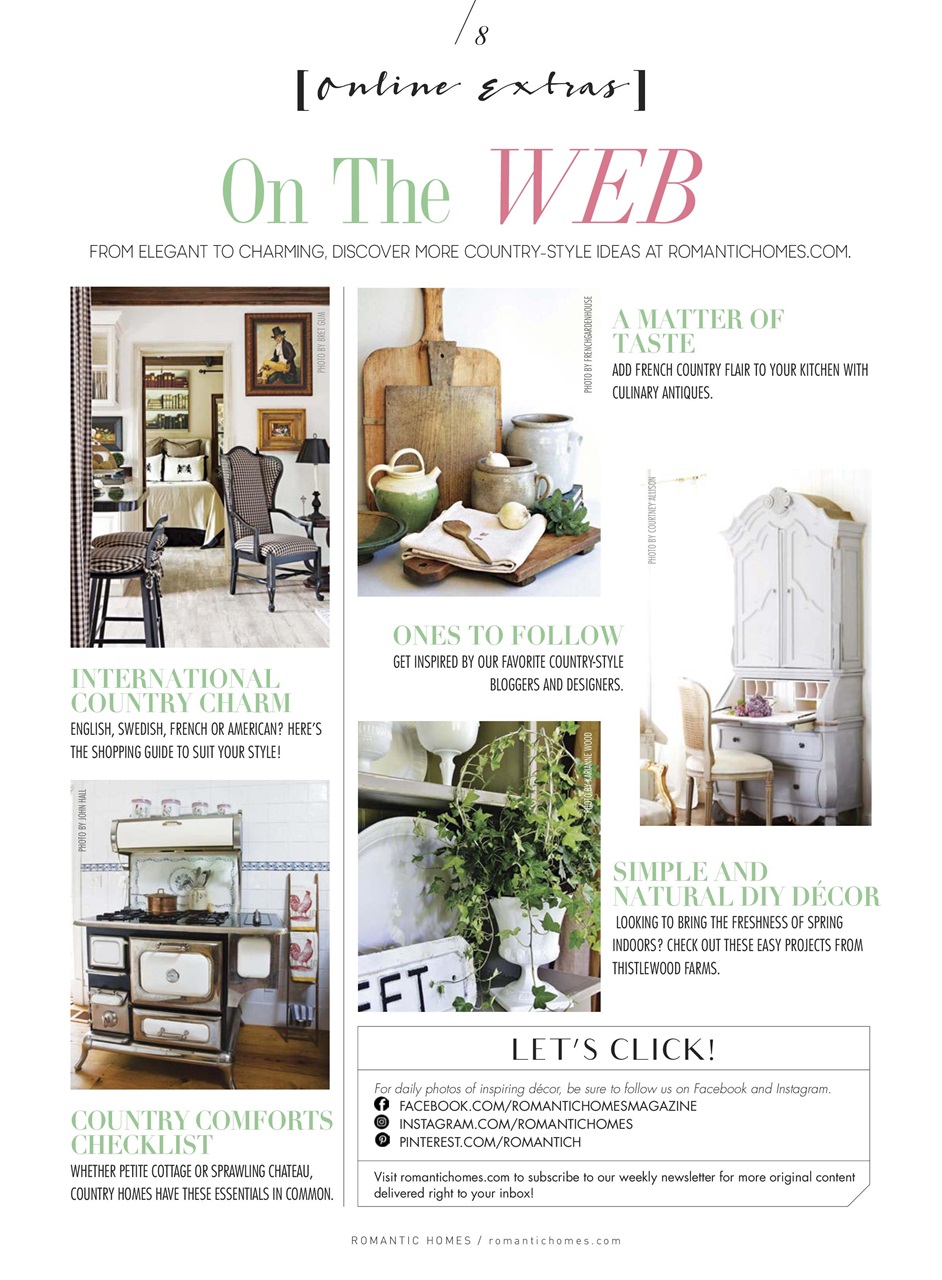 Romantic Homes Preview Pages