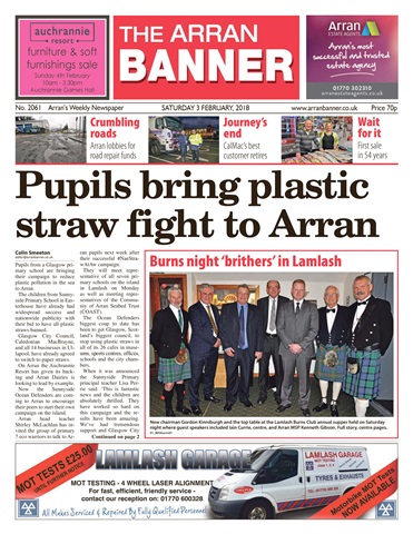 Arran Banner issue 03 February 2018