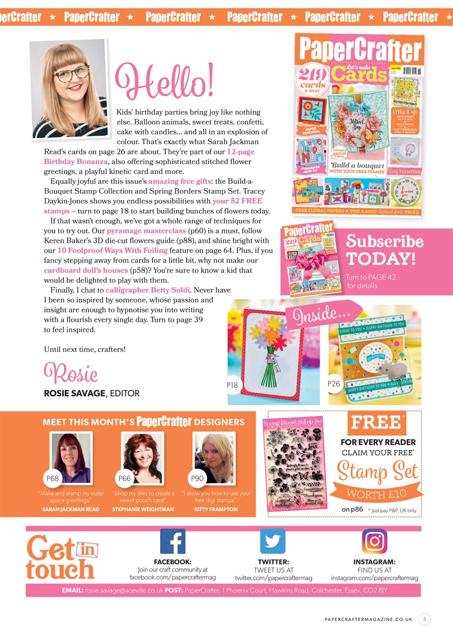 PaperCrafter Preview Pages