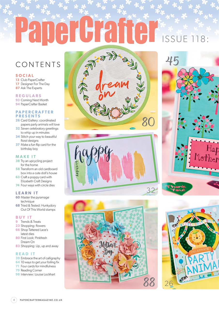 PaperCrafter Preview Pages