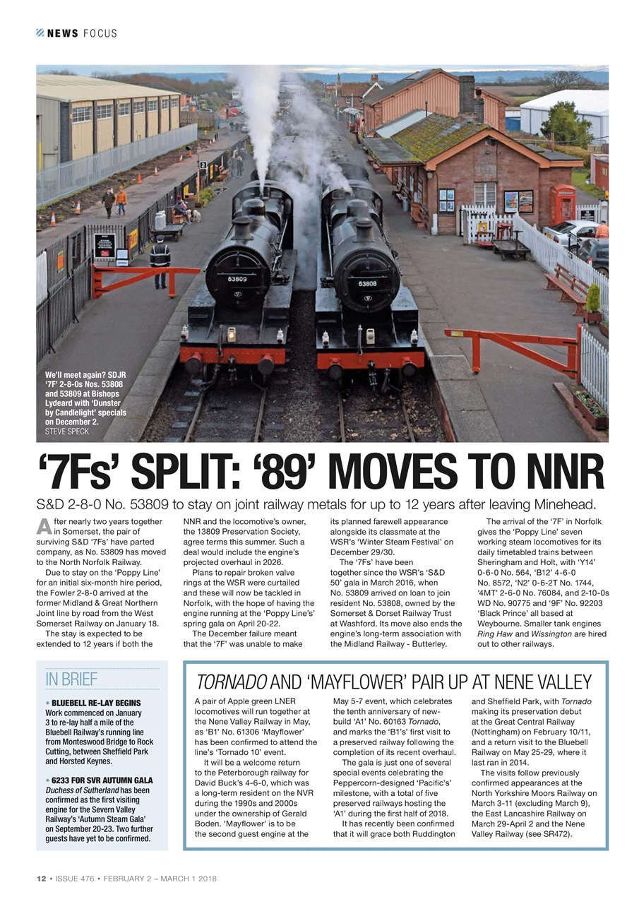 Steam Railway Preview Pages