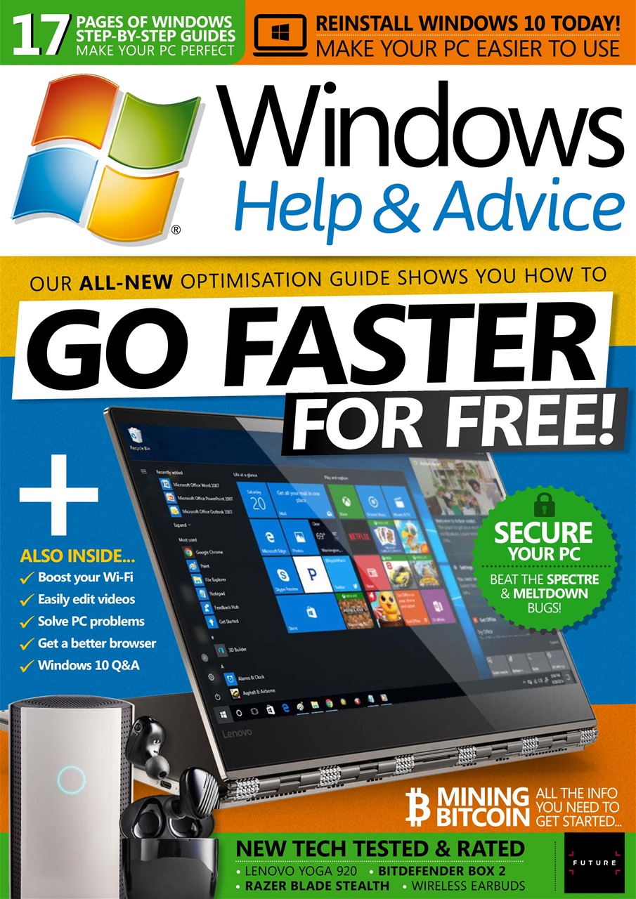 Windows Help & Advice Preview Pages