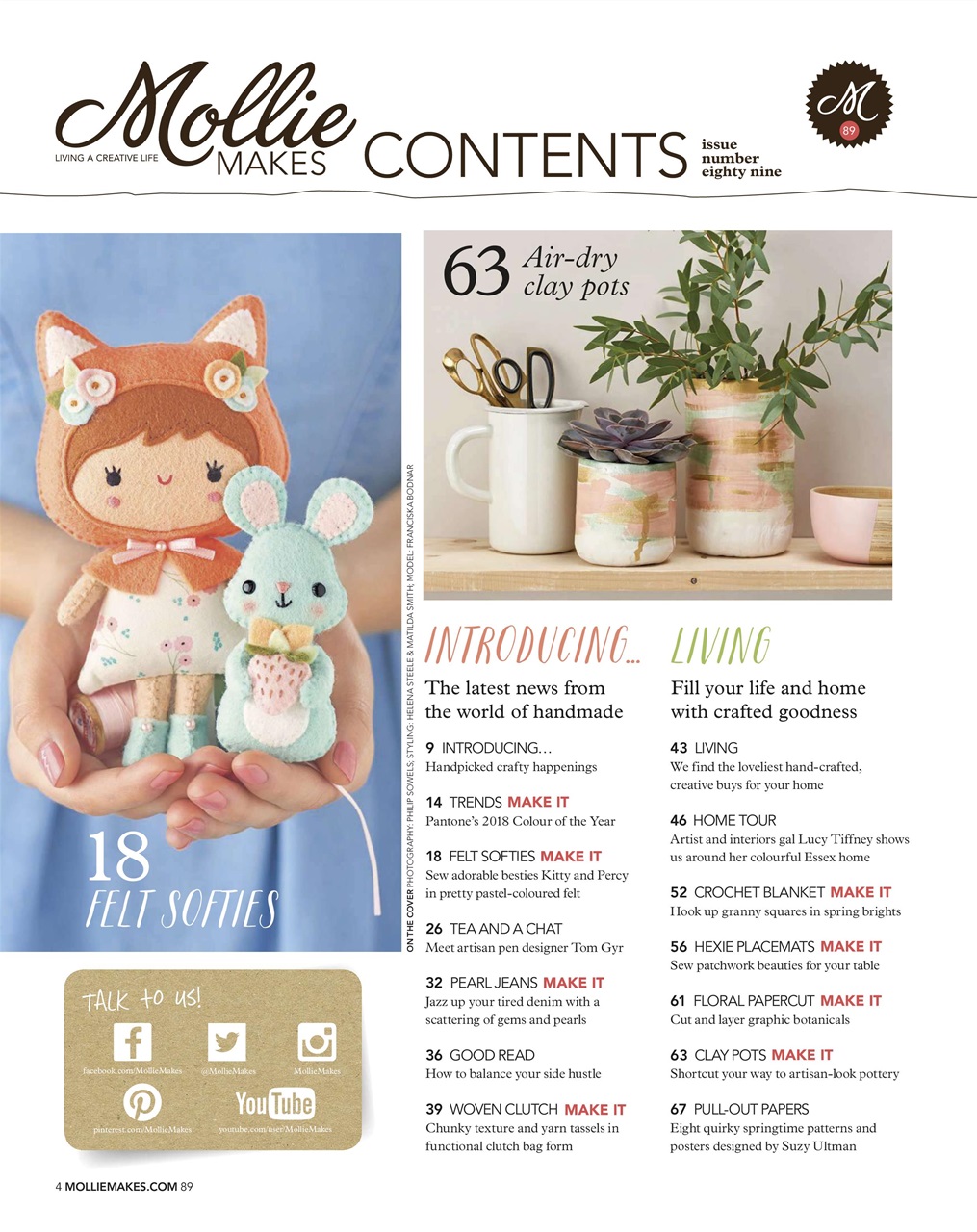 Mollie magazine Preview Pages