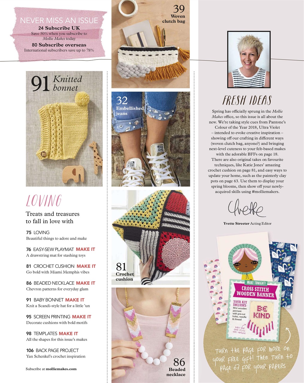 Mollie magazine Preview Pages