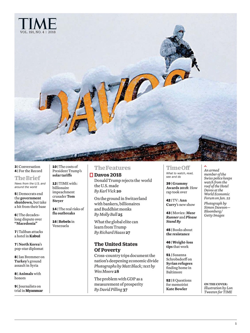 TIME Magazine Europe Preview Pages