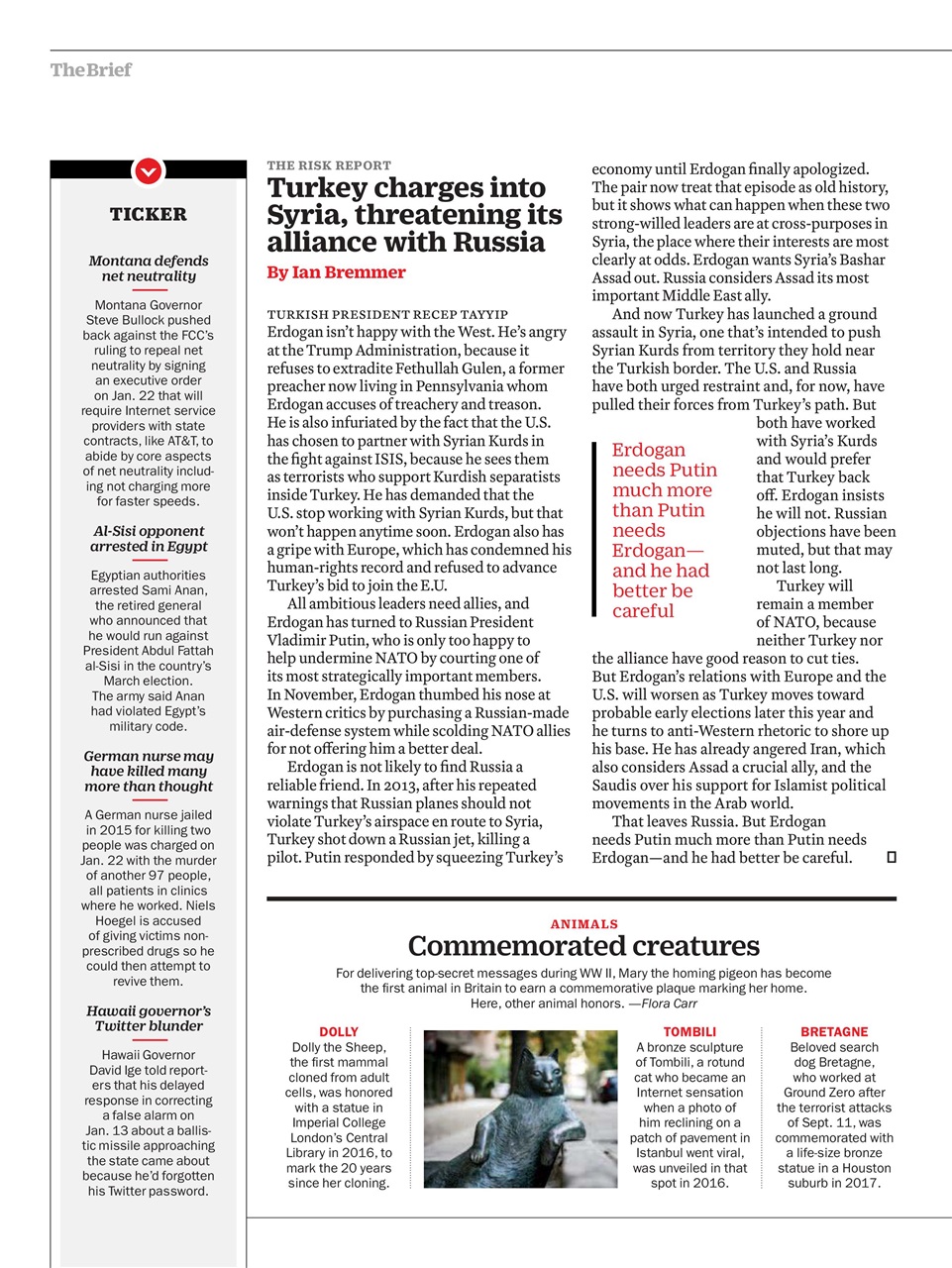 TIME Magazine Europe Preview Pages