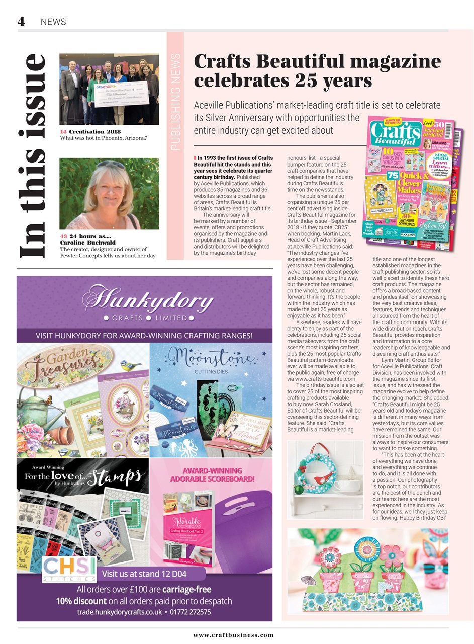 Craft Business Preview Pages