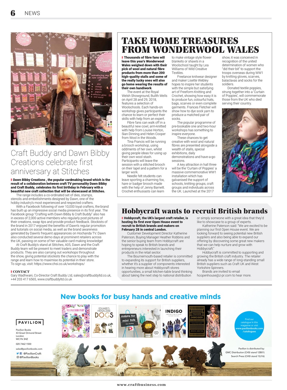 Craft Business Preview Pages