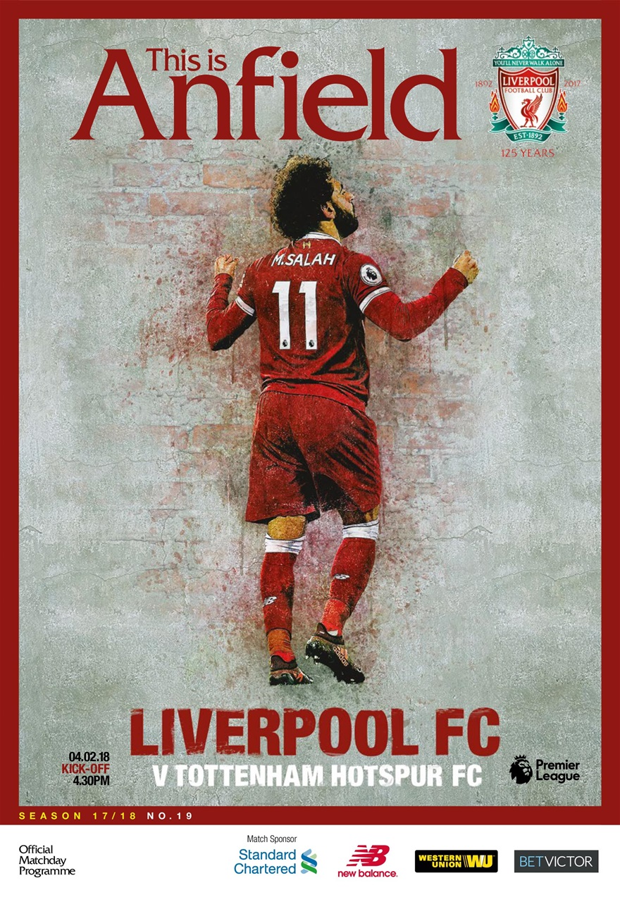 Liverpool FC Programmes Preview Pages