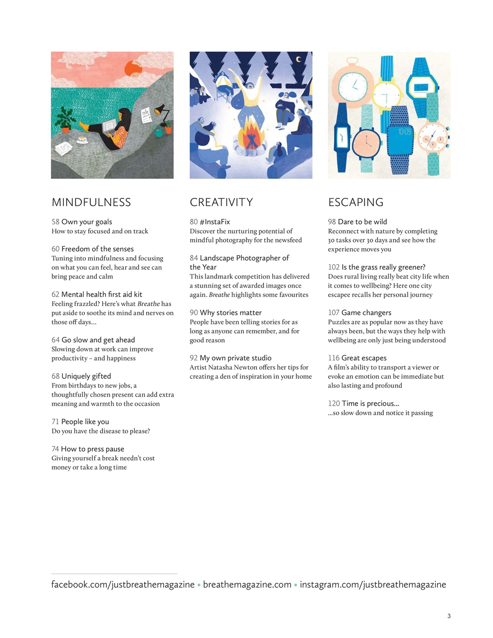 Breathe Preview Pages