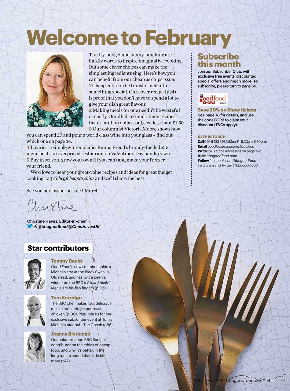 Good Food Magazine Preview Pages