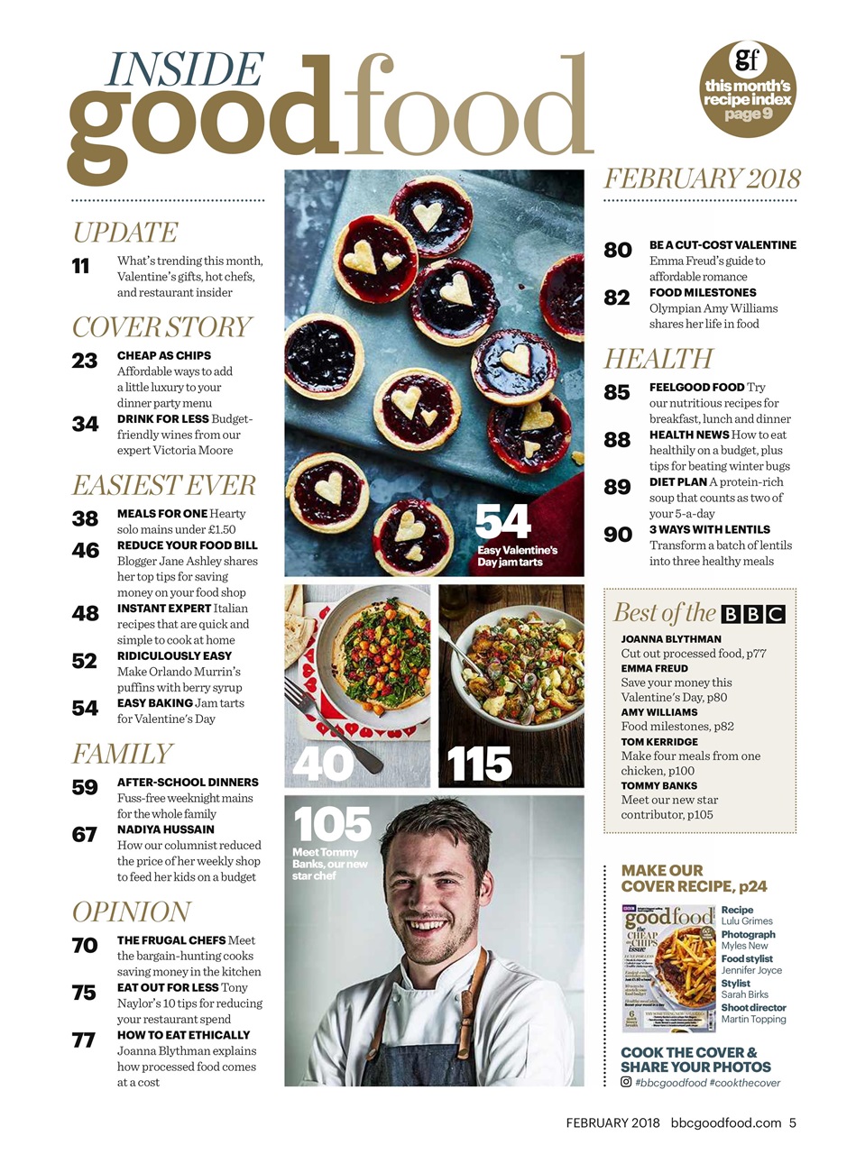 Good Food Magazine Preview Pages