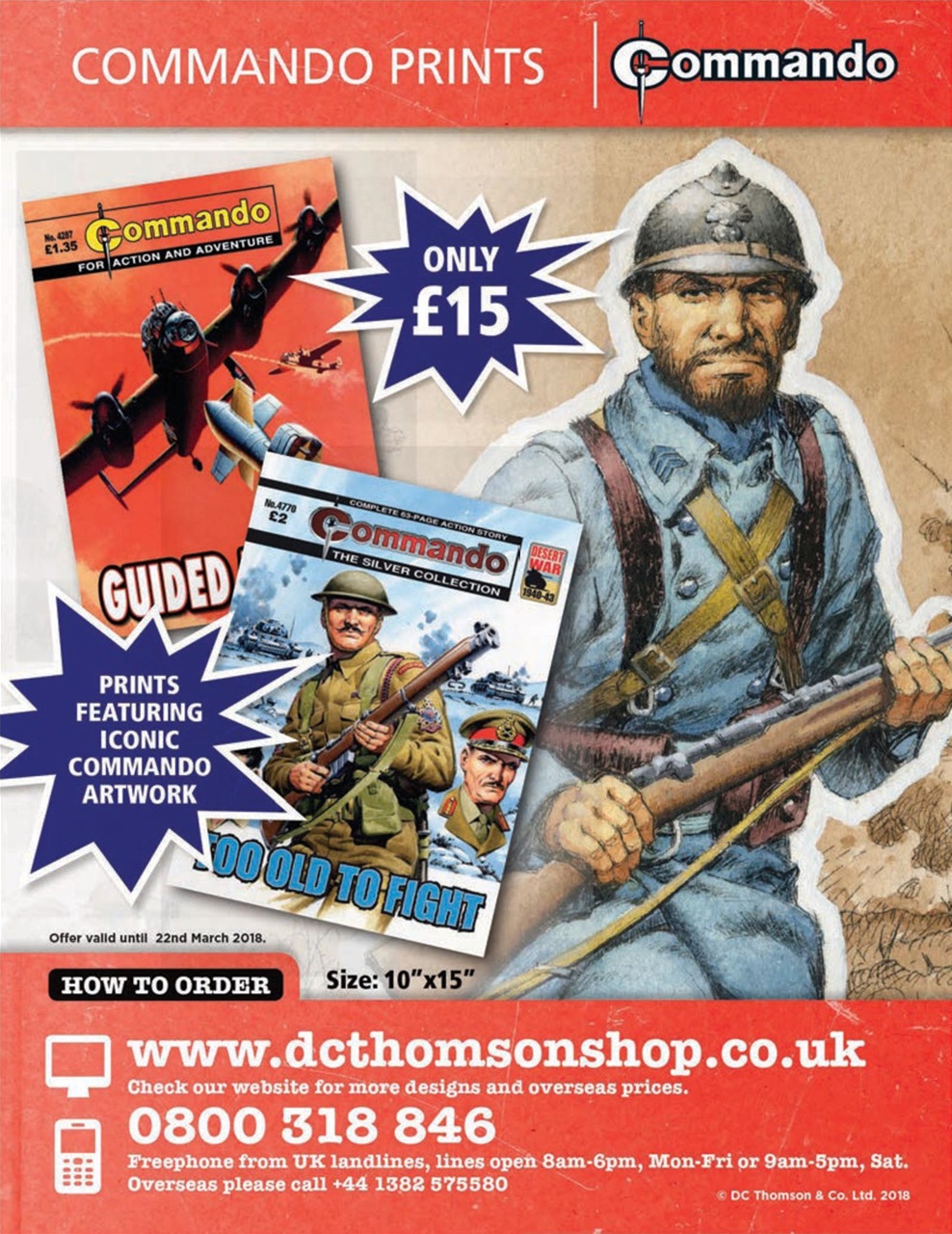 Commando Preview Pages