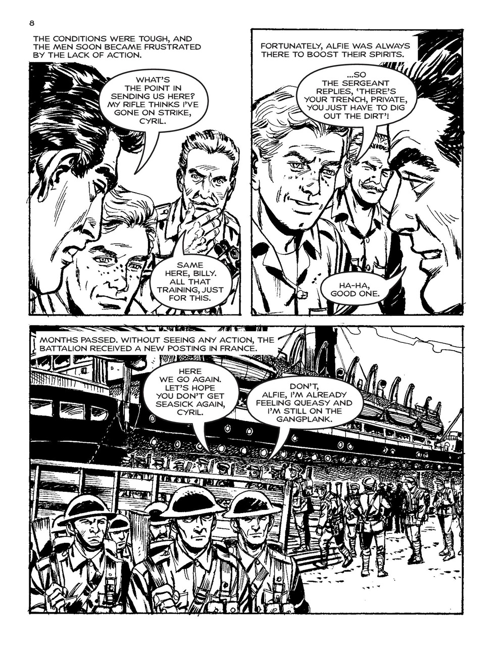Commando Preview Pages