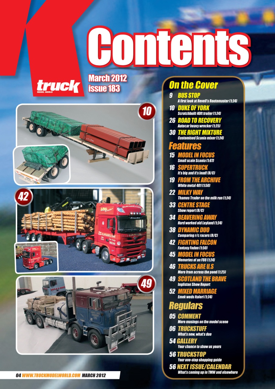 Model Car Truck Motorcycles World Preview Pages