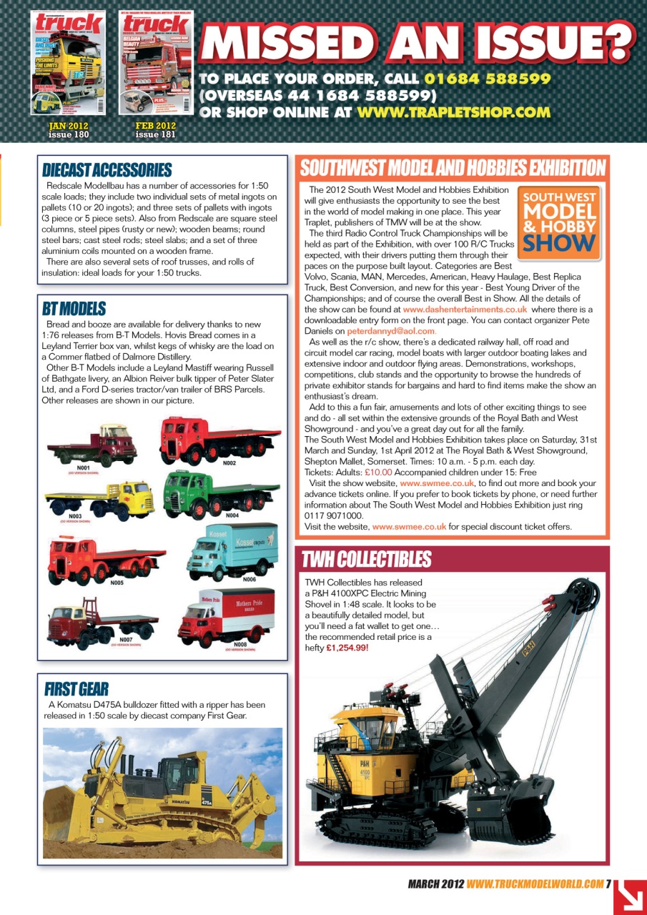 Model Car Truck Motorcycles World Preview Pages