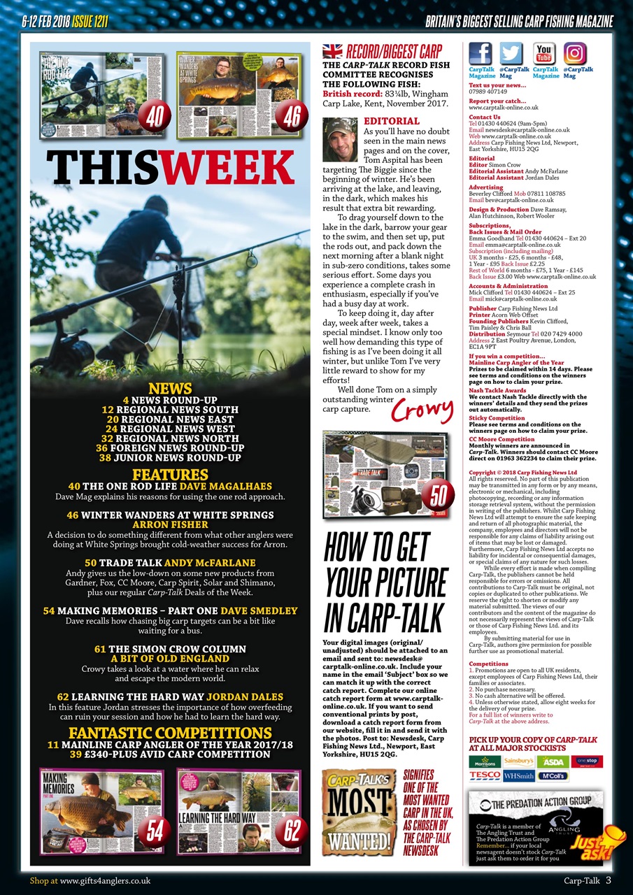 Carp-Talk Preview Pages