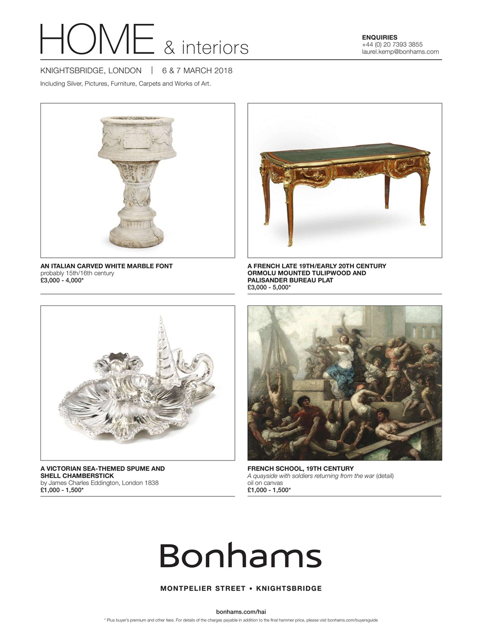 Homes & Antiques Magazine Preview Pages