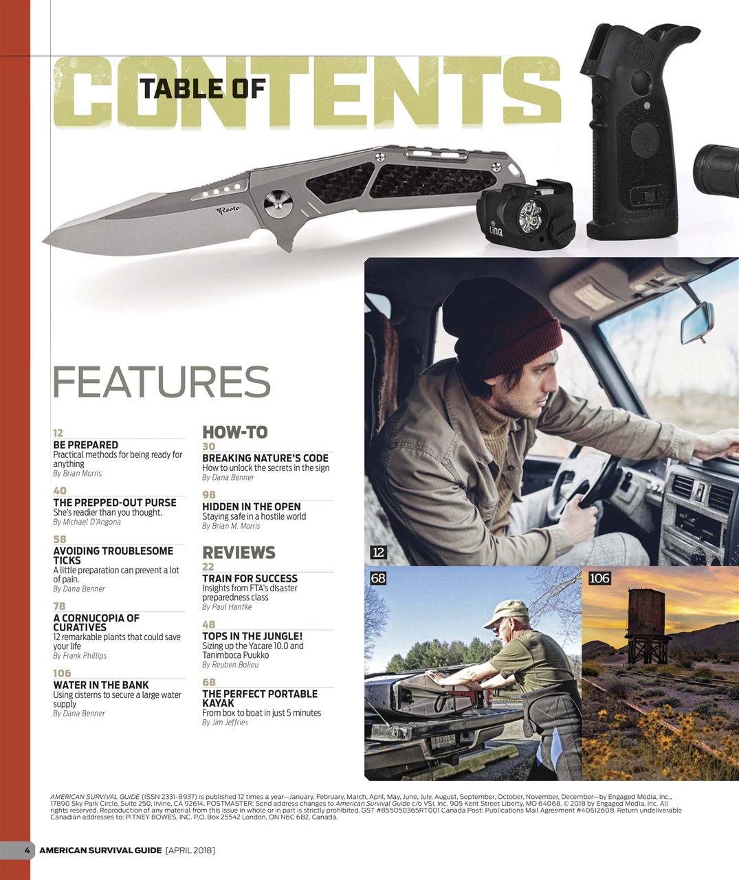 American Outdoor Guide: Boundless Preview Pages