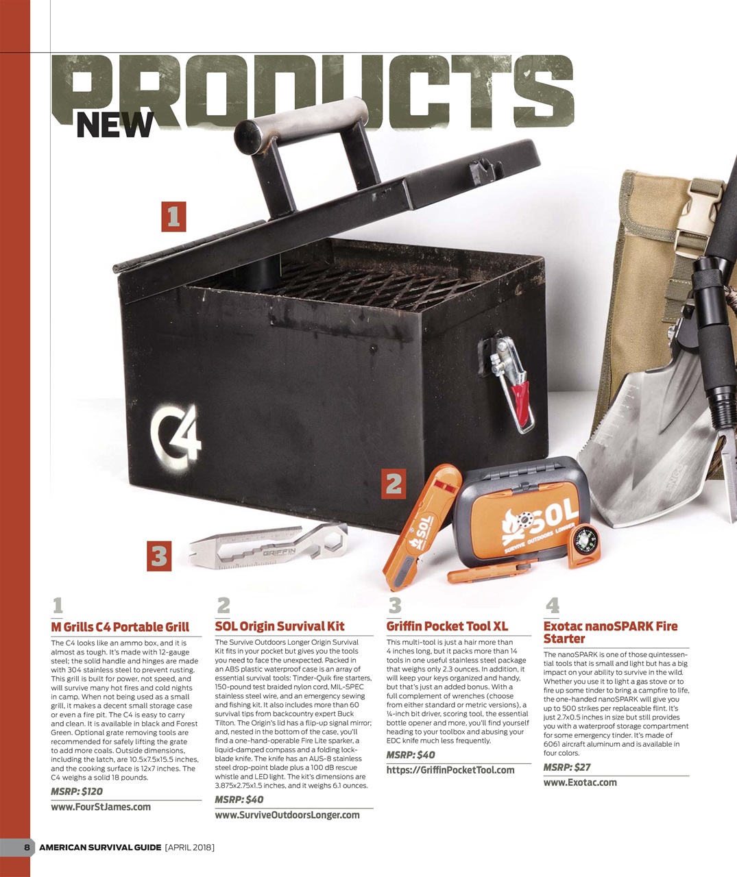 American Outdoor Guide: Boundless Preview Pages