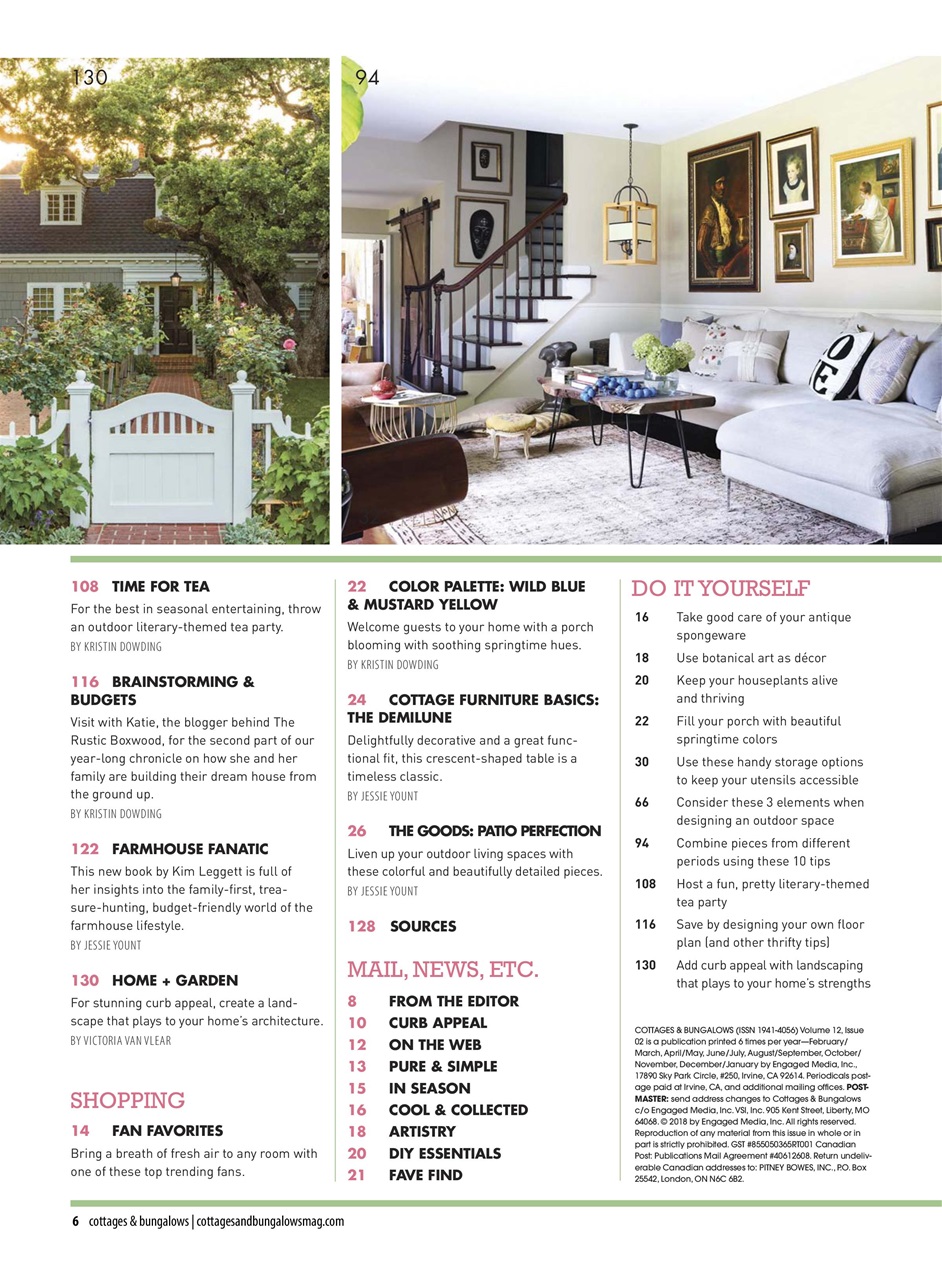 Cottages and Bungalows Preview Pages