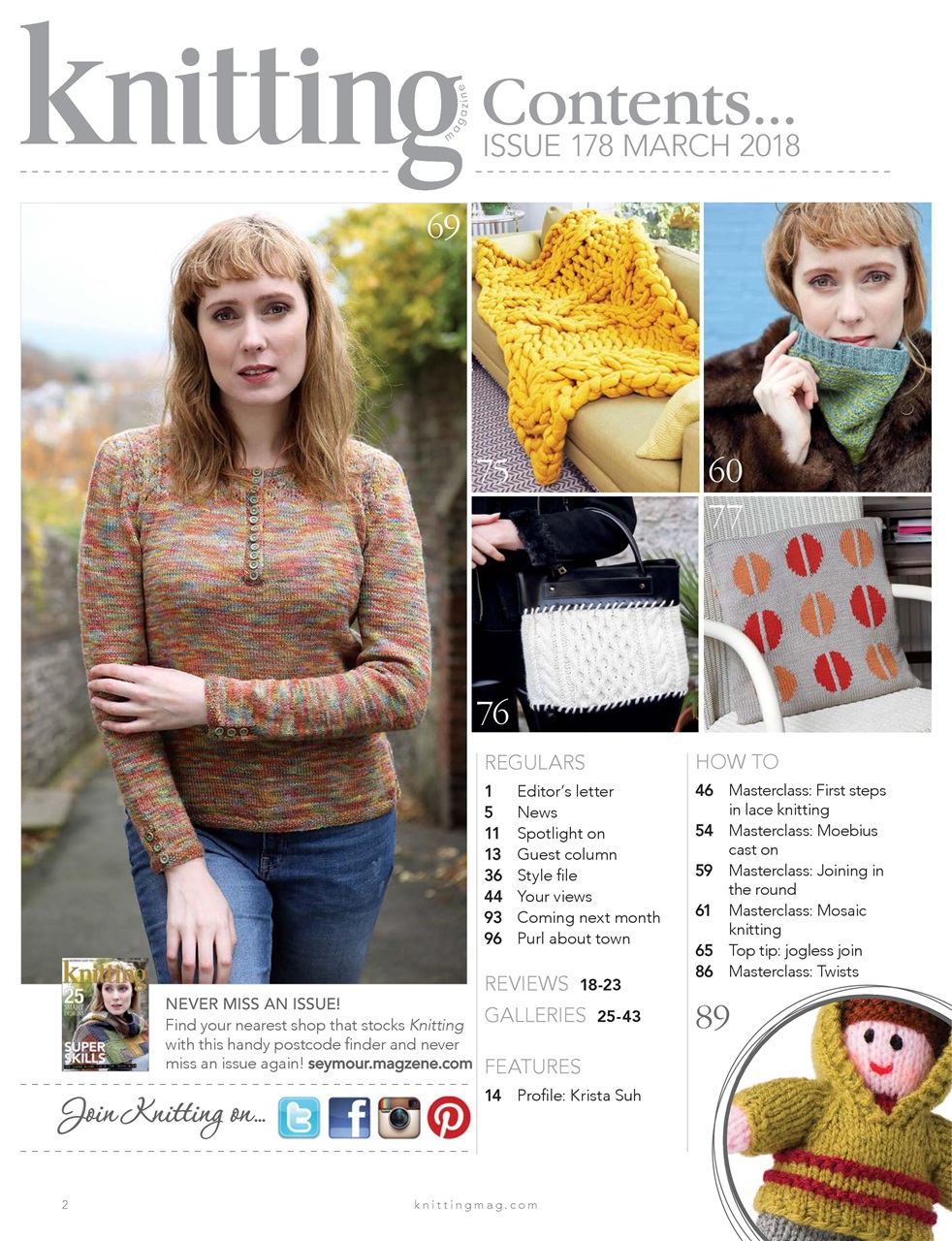 Knitting Preview Pages