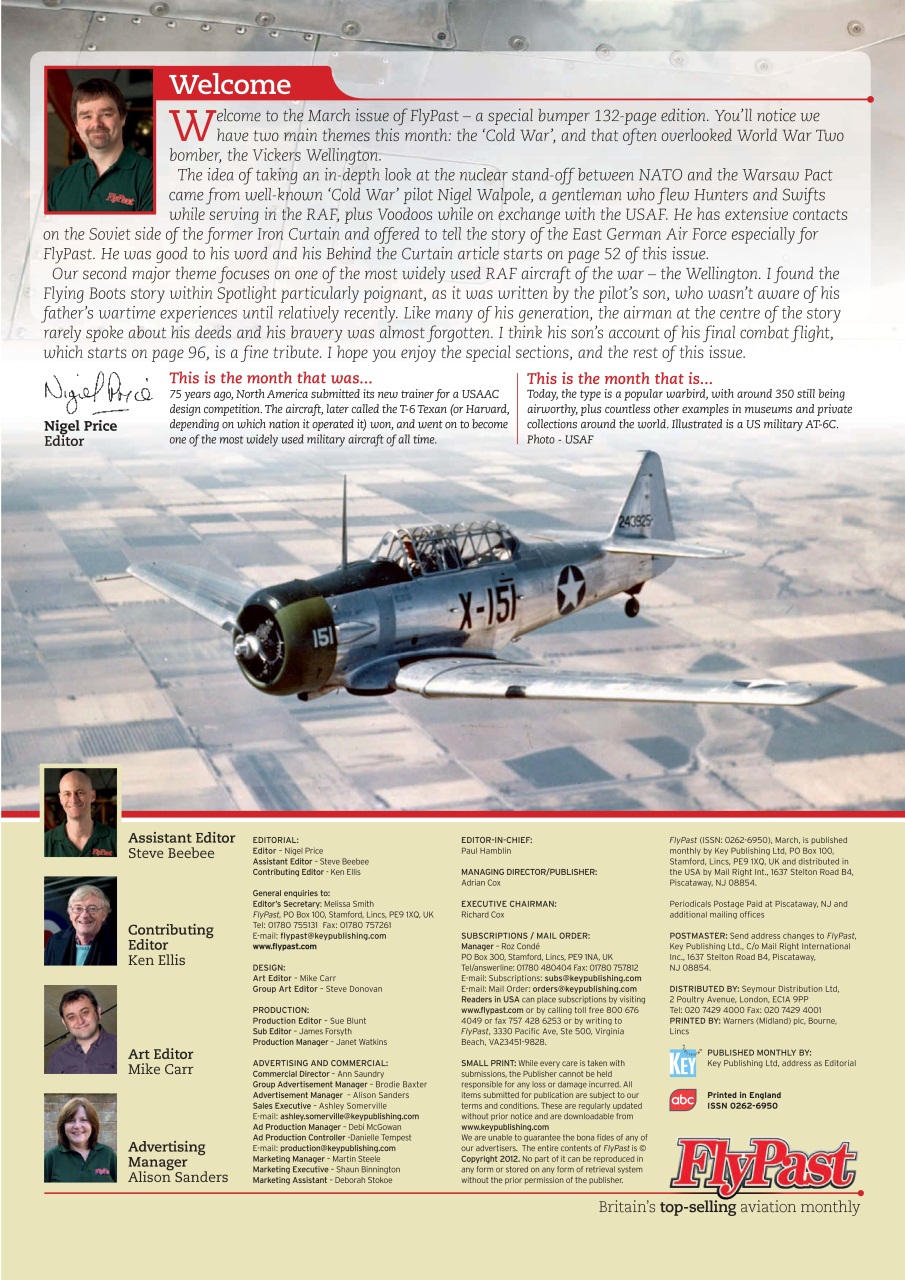 FlyPast Preview Pages