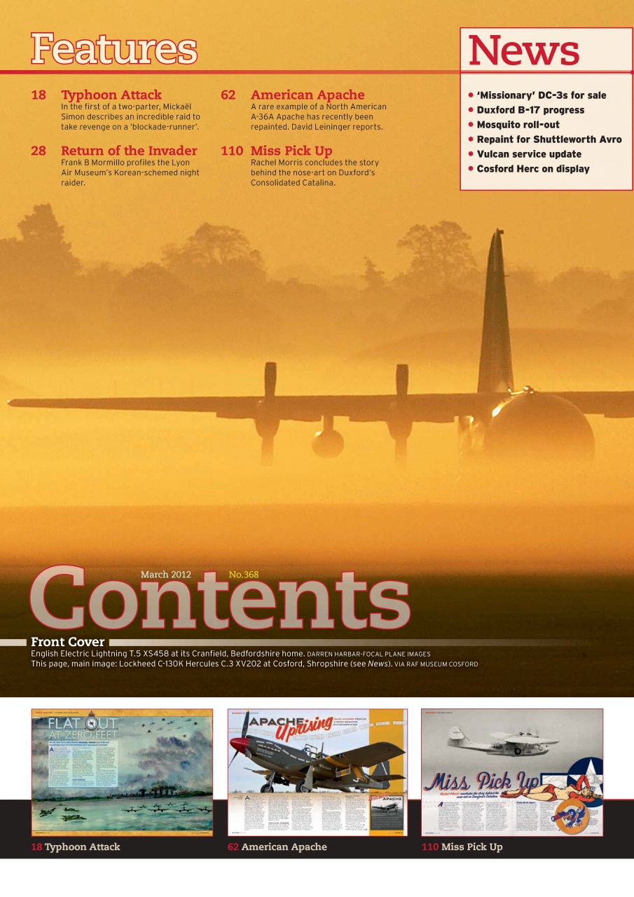 FlyPast Preview Pages