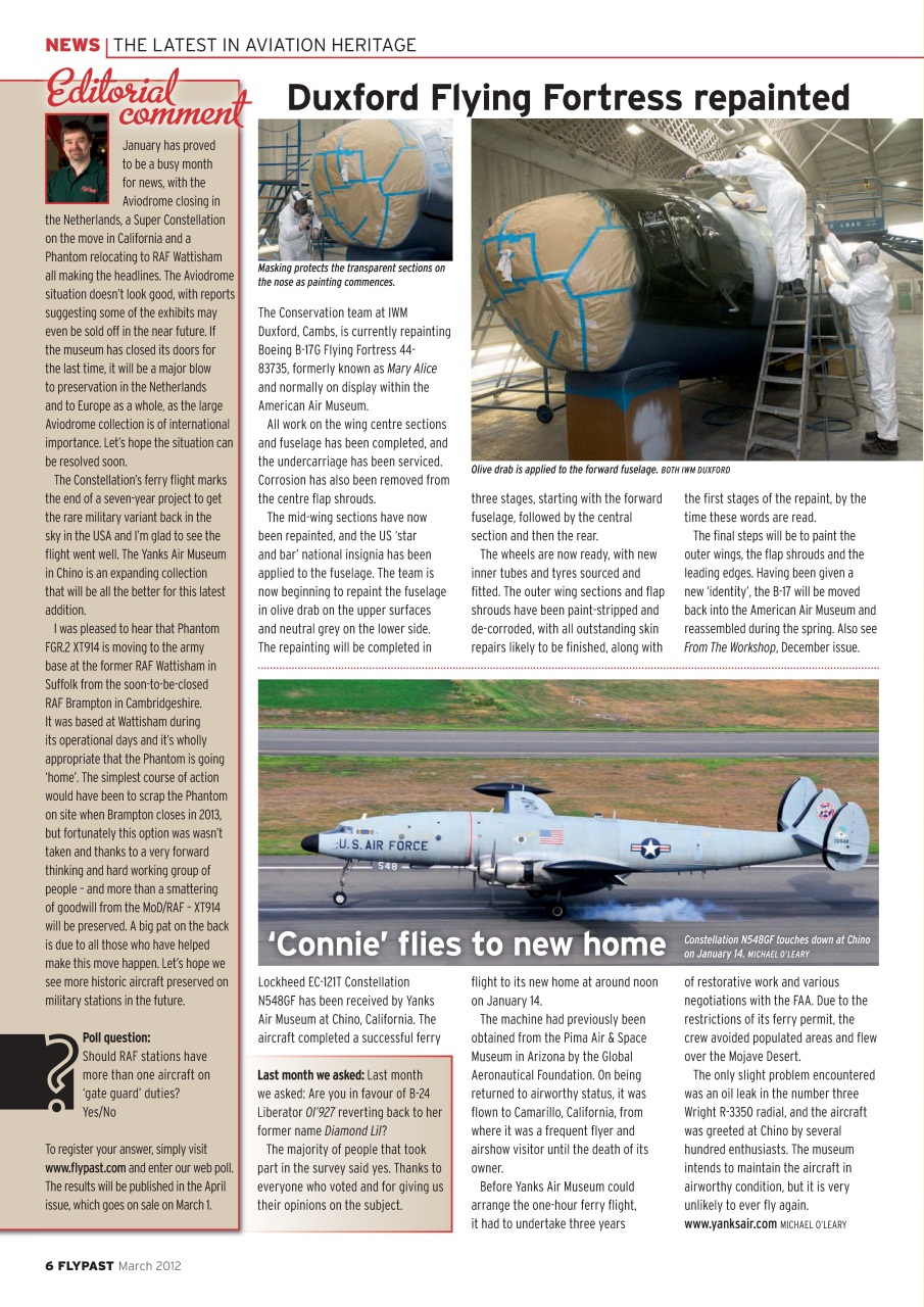 FlyPast Preview Pages