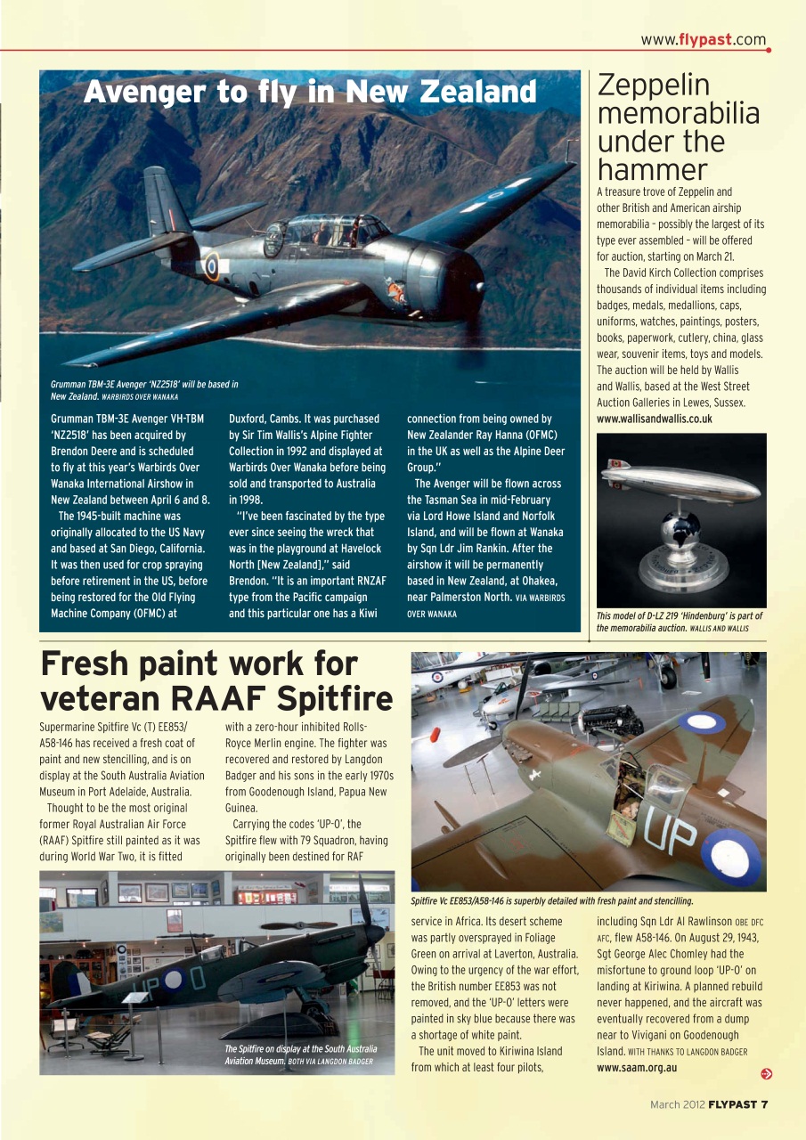 FlyPast Preview Pages