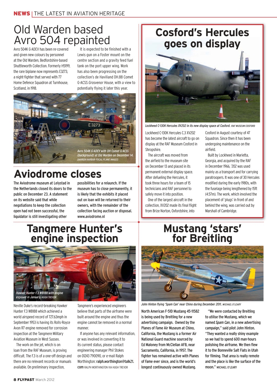FlyPast Preview Pages