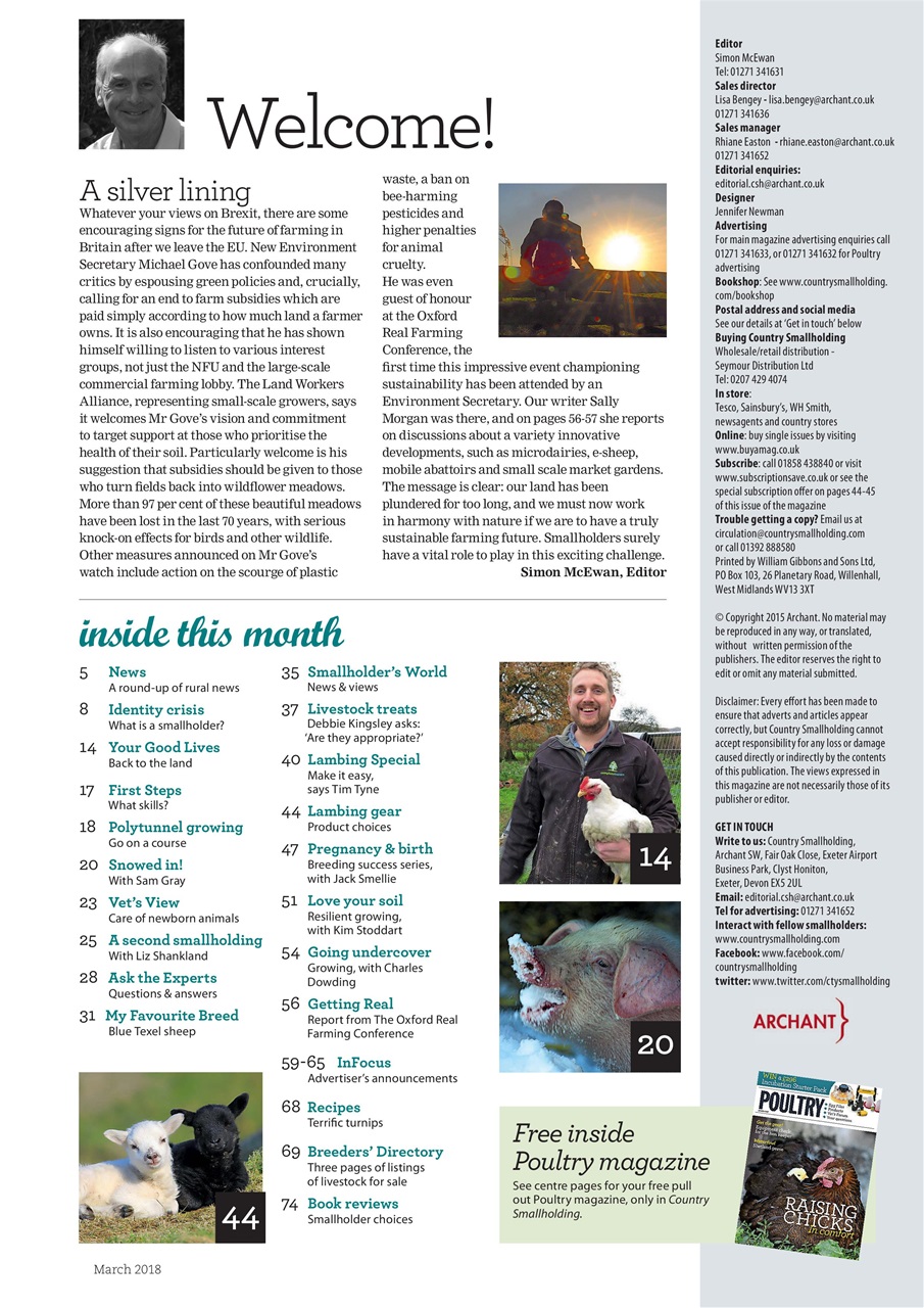 The Country Smallholder Preview Pages